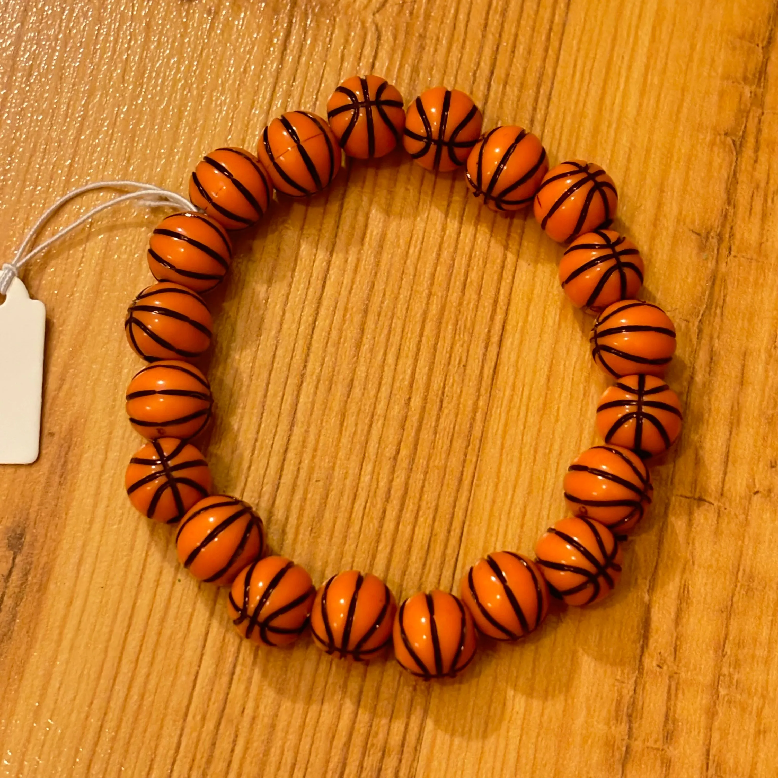 Basketball Stretch Bracelet