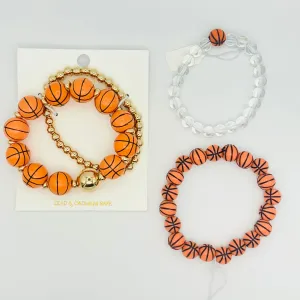 Basketball Stretch Bracelet