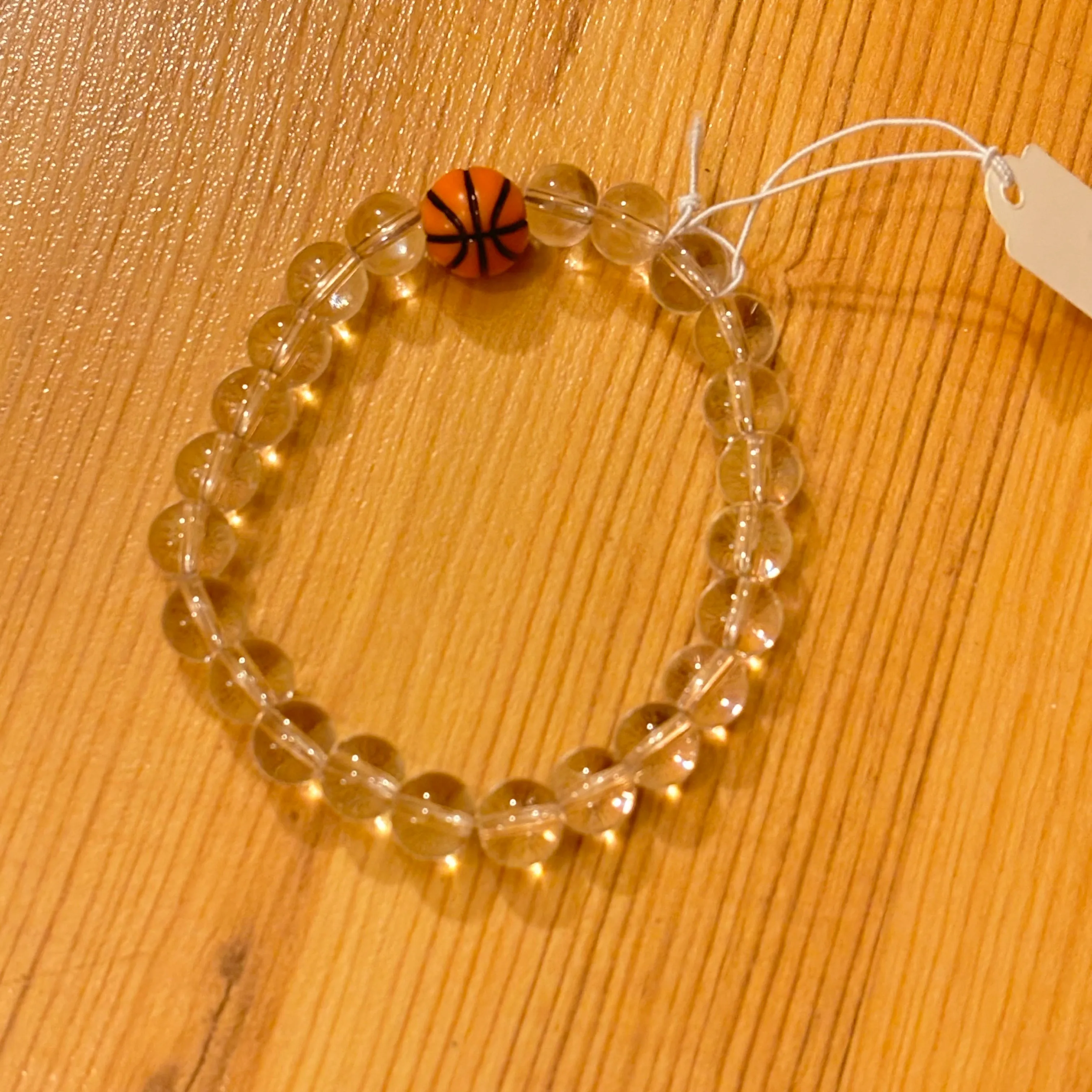 Basketball Stretch Bracelet