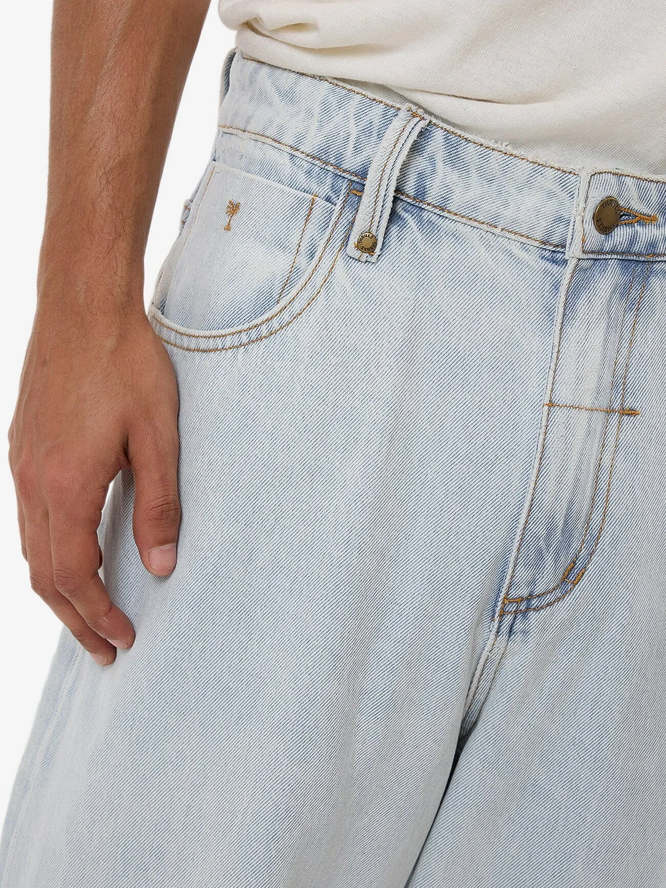 Big Slacker Baggy Denim Jean - Dirty Fade