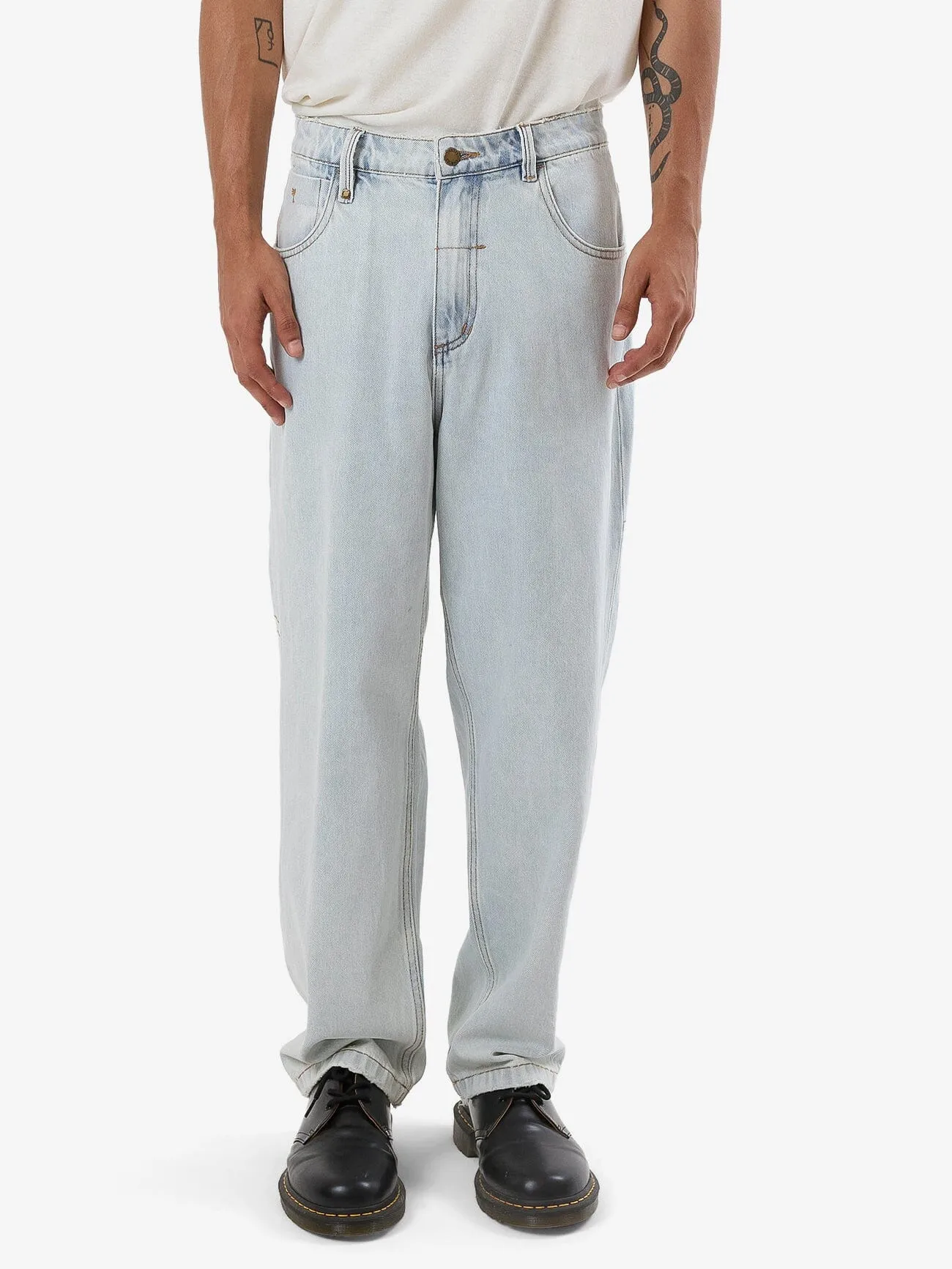 Big Slacker Baggy Denim Jean - Dirty Fade
