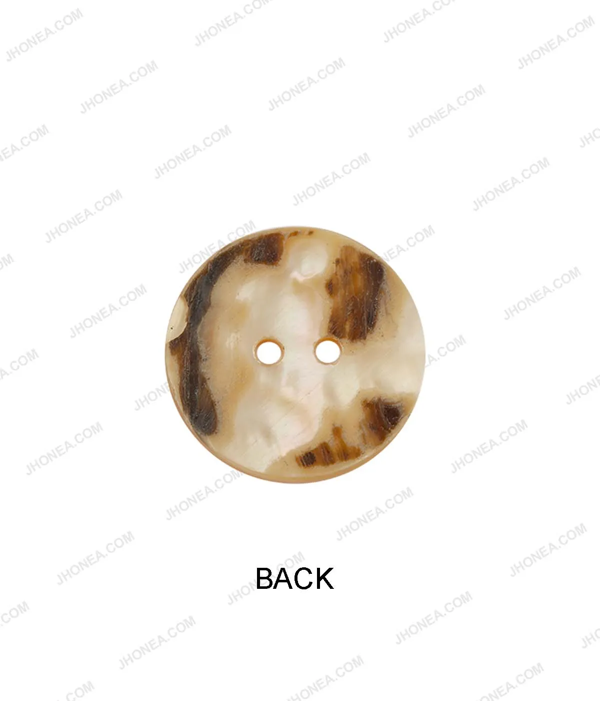 Glossy & Shiny Pearlescent 2-Hole Shirt Buttons for Shirts/Blazers