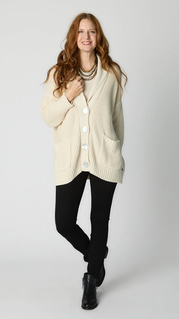 Hand Knit Cardigan - Melanie