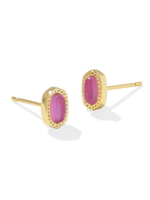 Kendra Scott Mini Ellie Stud Earrings Gold Azalea Illusion