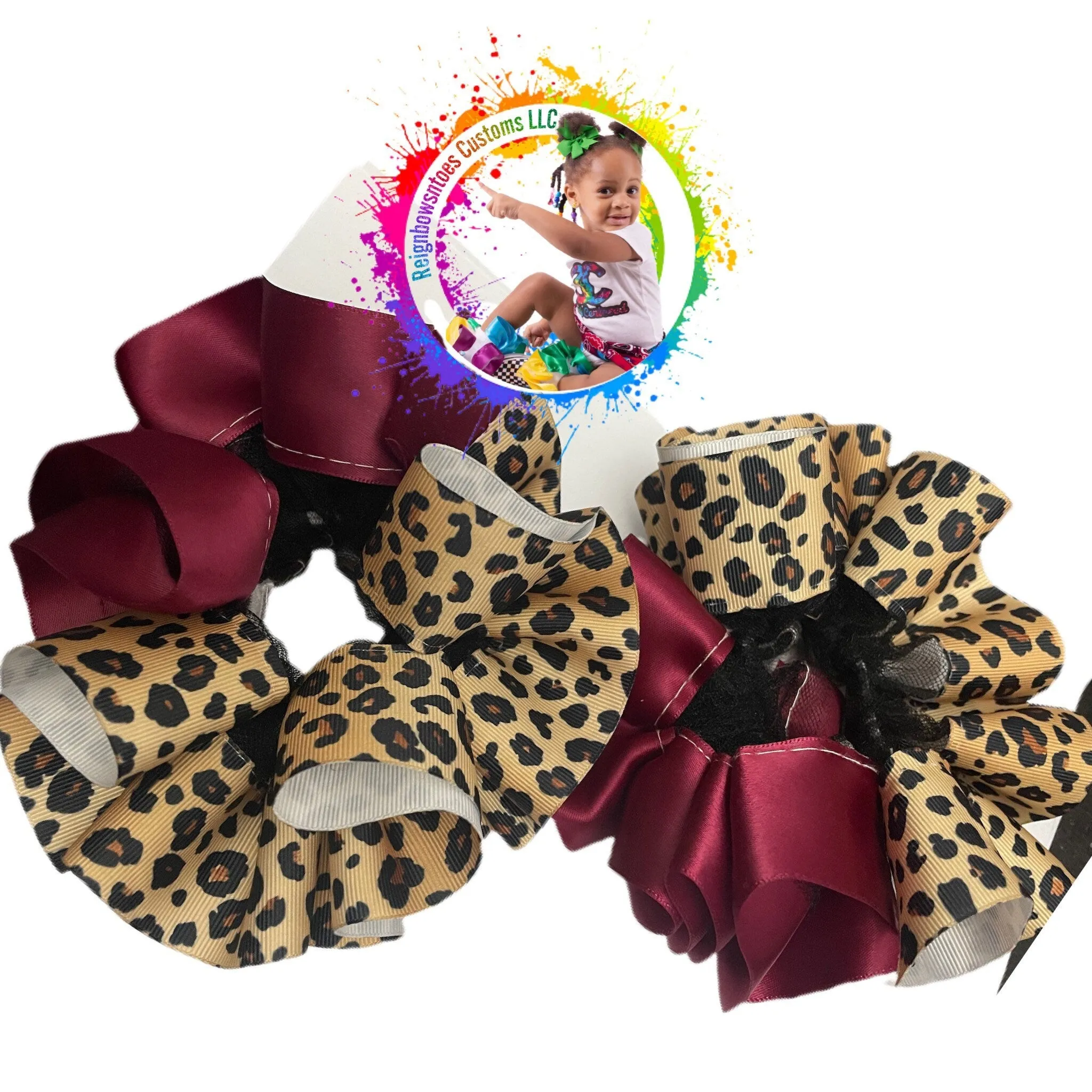 Leopard print Tutu socks | pageant socks | tutu socks | ruffle socks | little girl ruffle socks