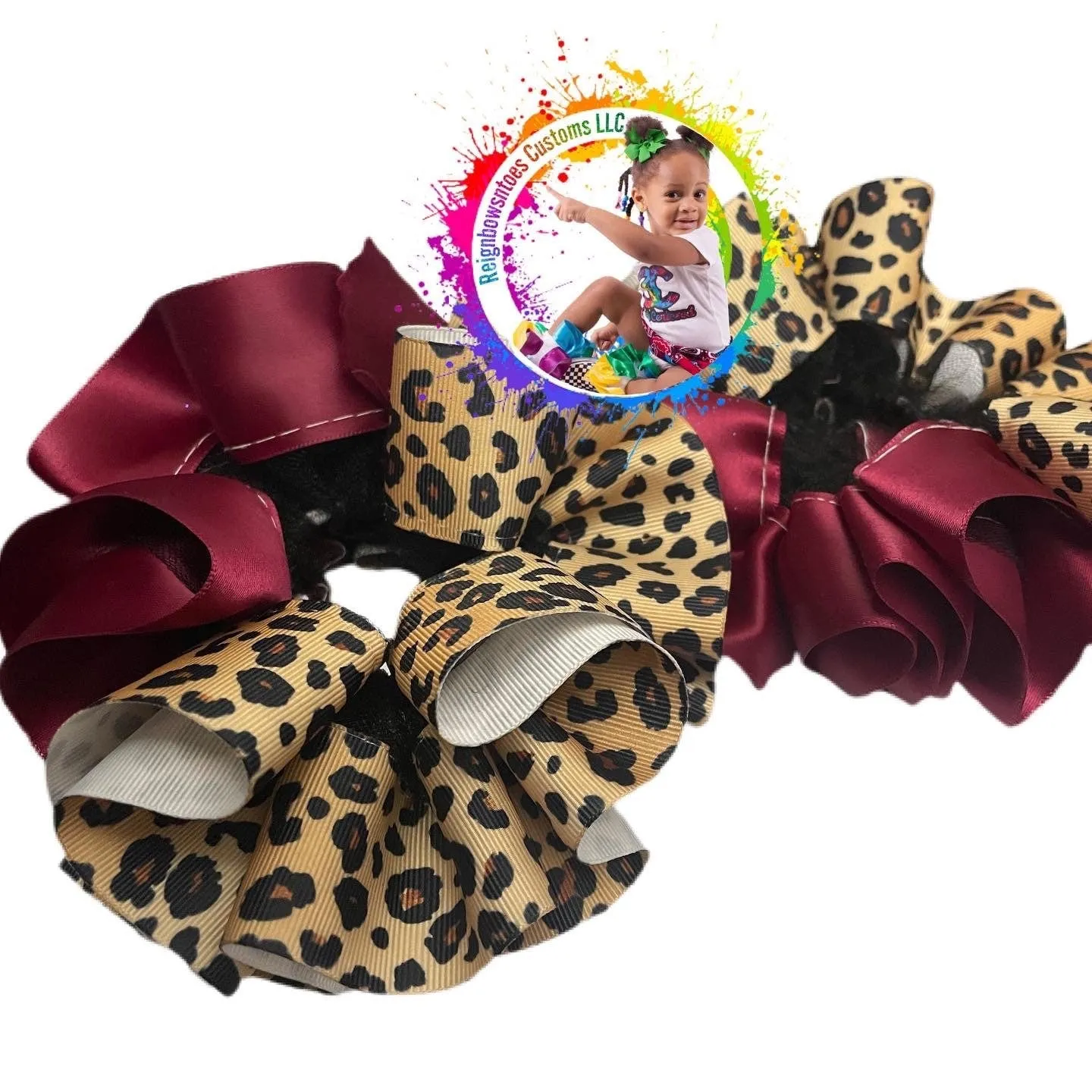Leopard print Tutu socks | pageant socks | tutu socks | ruffle socks | little girl ruffle socks