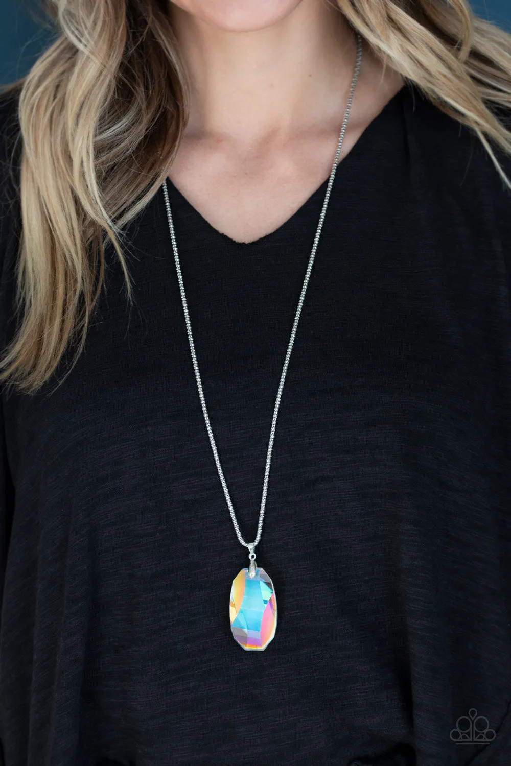 Paparazzi Necklace - Gemstone Grandeur - Multi