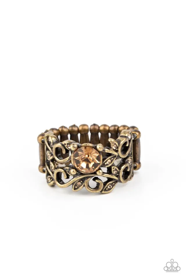 Paparazzi Ring ~ Ebb and GLOW - Brass