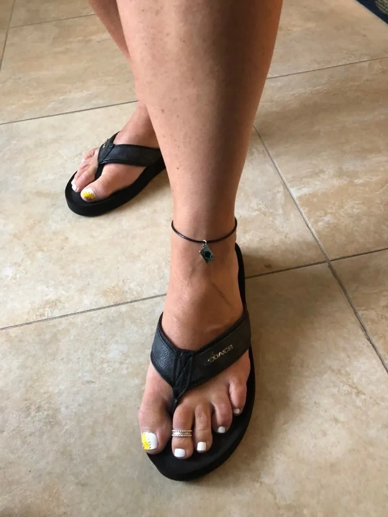 Queen of Spades  Anklet