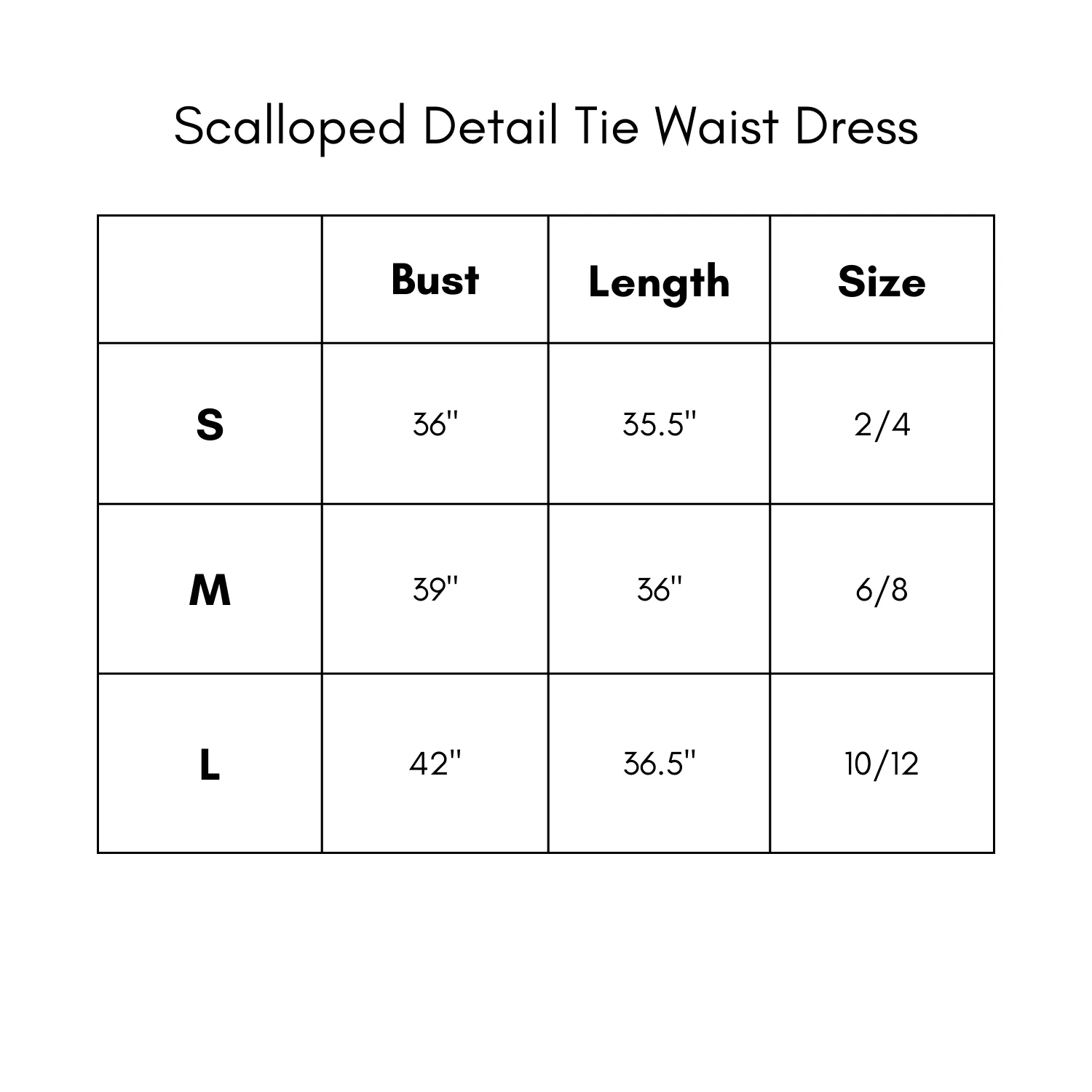 Scalloped Detail Tie Waist Dress - White